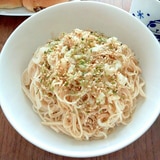 具がなくても美味しいそうめんチャンプルー